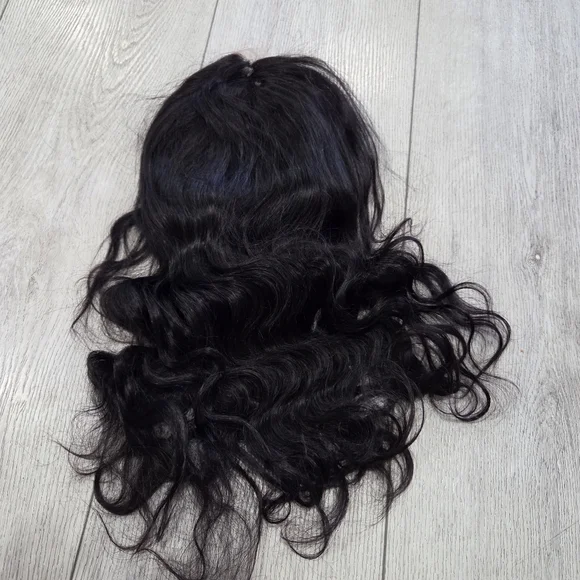 Voluminous Black Curly Hair Wig